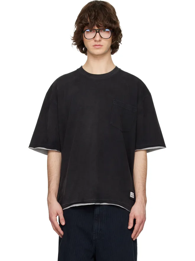 Solid Homme Solid Homme レイヤード 半袖Tシャツの商品画像