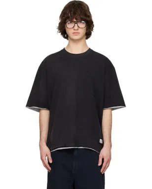 Solid Homme レイヤード 半袖Tシャツ - サムネイル1