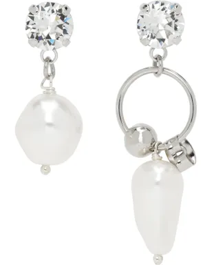 Justine Clenquet SSENSE限定 Stan クリスタル ピアス - サムネイル1