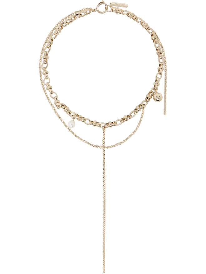 Justine Clenquet Justine Clenquet SSENSE限定 Winona ネックレスの商品画像