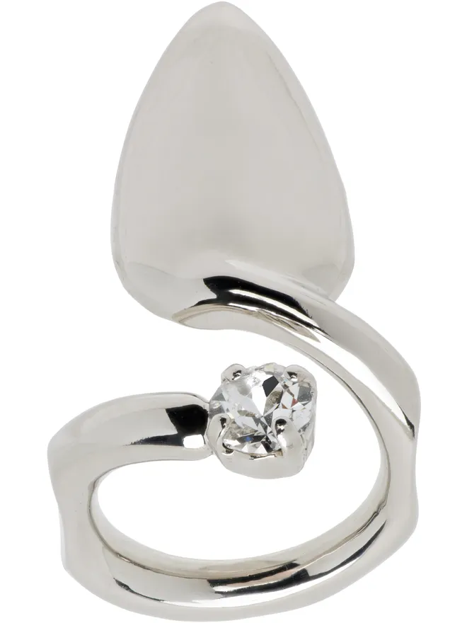 Justine Clenquet Justine Clenquet Luce Crystal Nail リングの商品画像