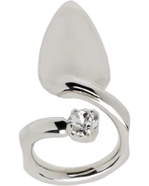 Justine Clenquet Luce Crystal Nail リング - サムネイル1
