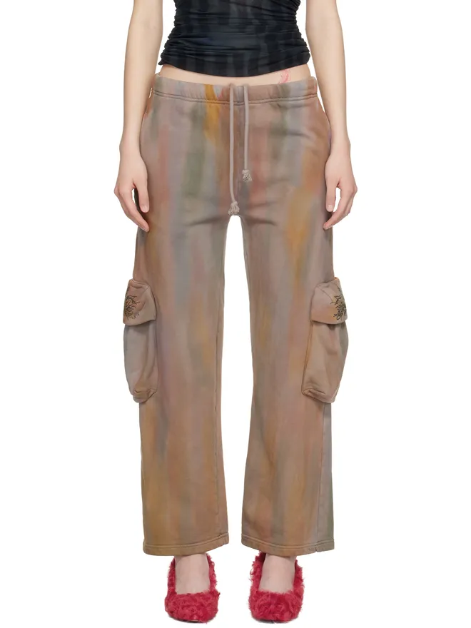 Collina Strada Collina Strada ハンドダイ カーゴ スウェットパンツの商品画像