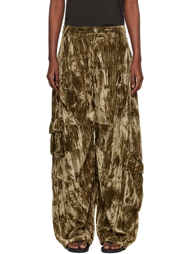 Collina Strada Collina Strada Velvet Lawn カーゴパンツの商品画像