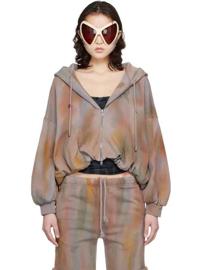 Collina Strada Collina Strada Gathered ジップアップフーディの商品画像