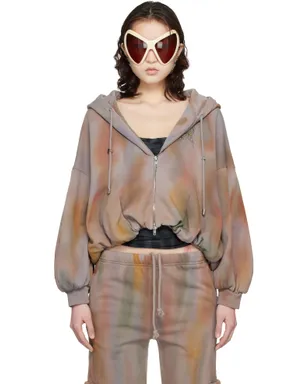 Collina Strada Gathered ジップアップフーディ - サムネイル1