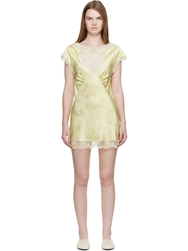 Collina Strada Collina Strada Waterlily ミニワンピースの商品画像