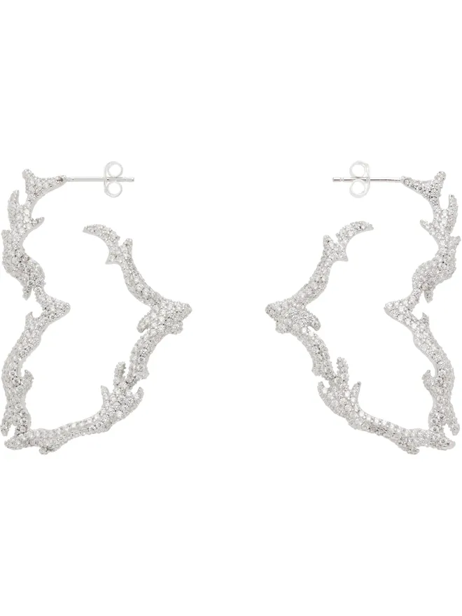 Collina Strada Collina Strada Flame Heart ピアスの商品画像