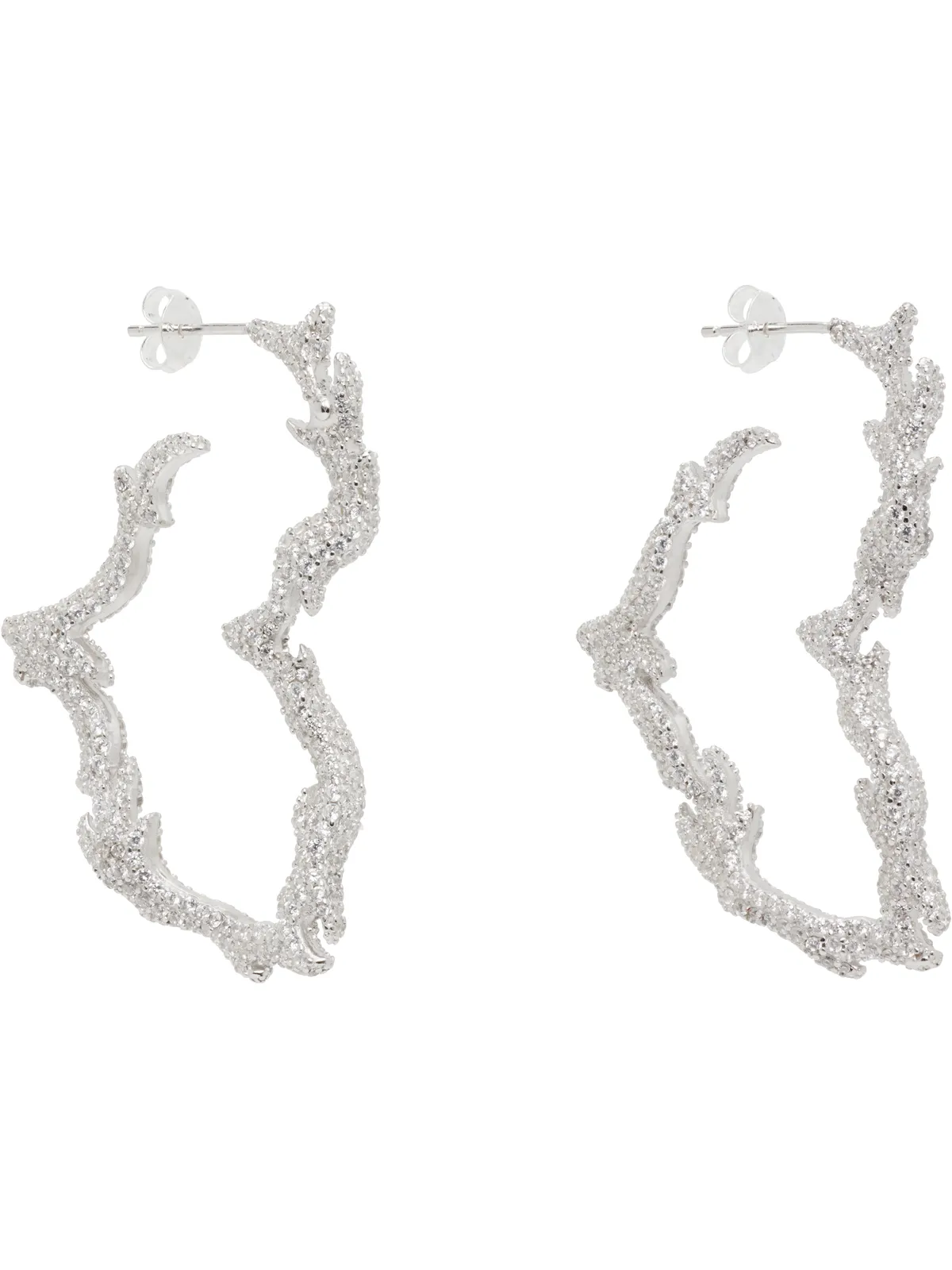 Collina Strada Flame Heart ピアス - 画像2
