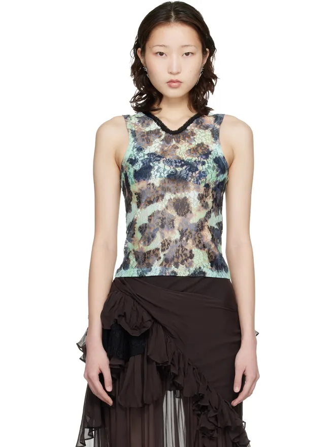 Collina Strada Collina Strada Dachi レース タンクトップの商品画像