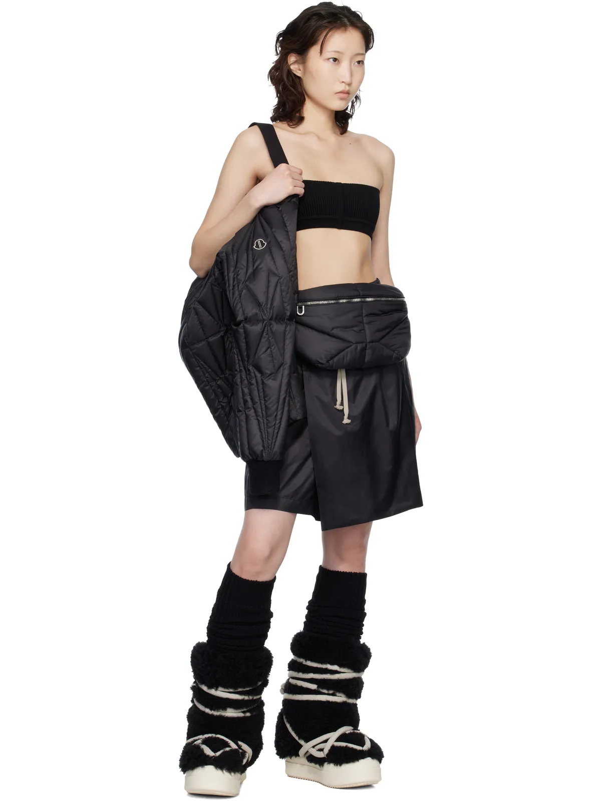 Rick Owens Moncler + Rick Owens Kilt ショートパンツ - 画像4
