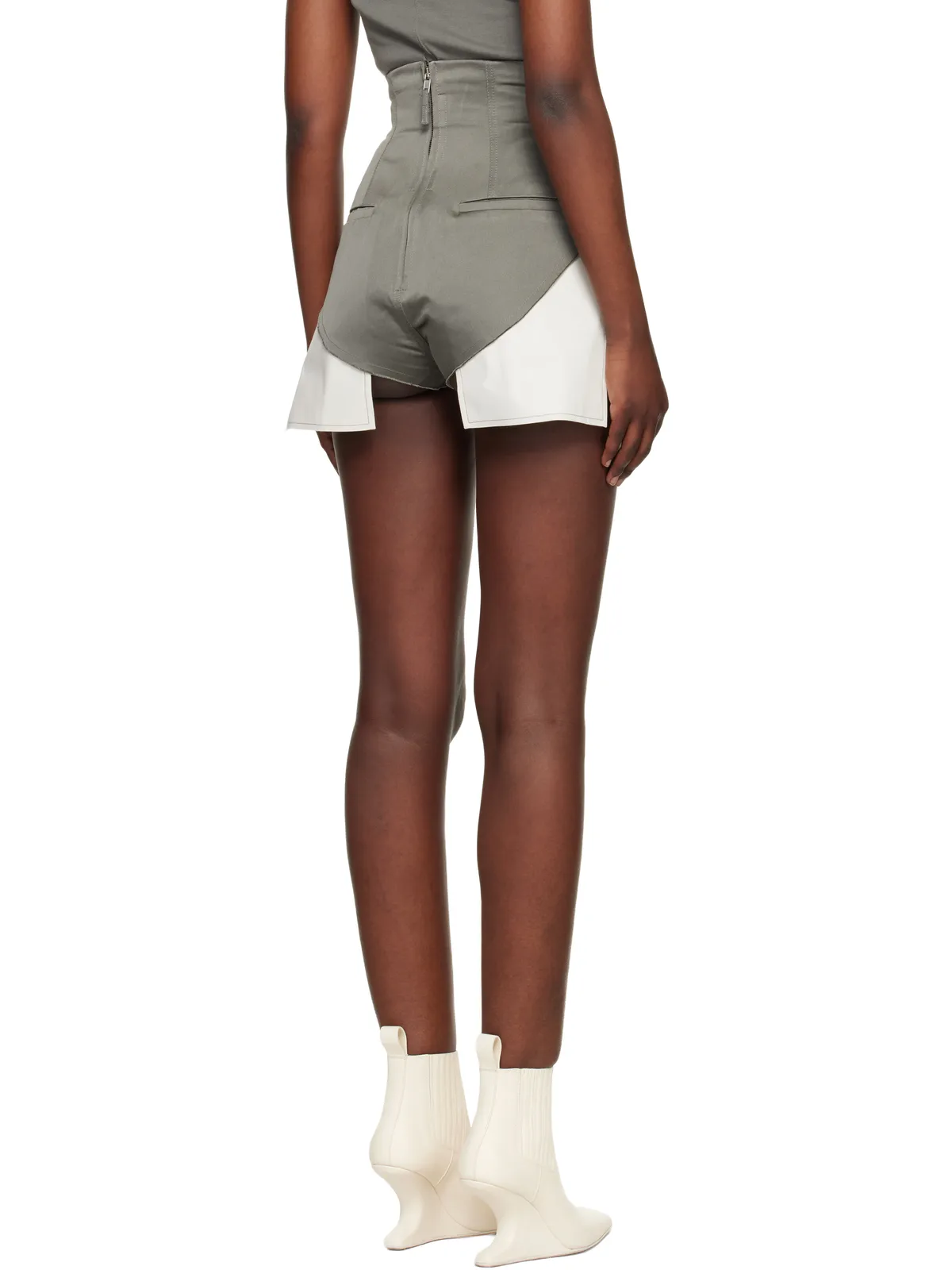 Rick Owens Temple Dirt Cutoffs ショートパンツ - 画像3