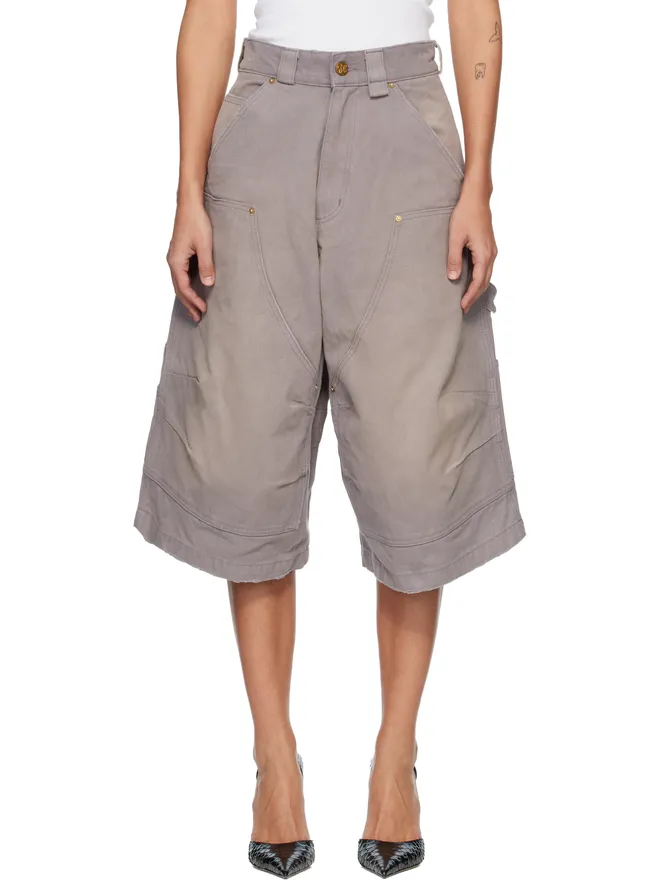 Willy Chavarria Willy Chavarria Stockton Double Knee ショートパンツの商品画像