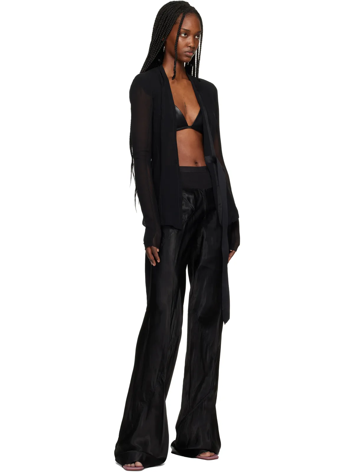 Rick Owens Temple Bias トラウザーズ - 画像4