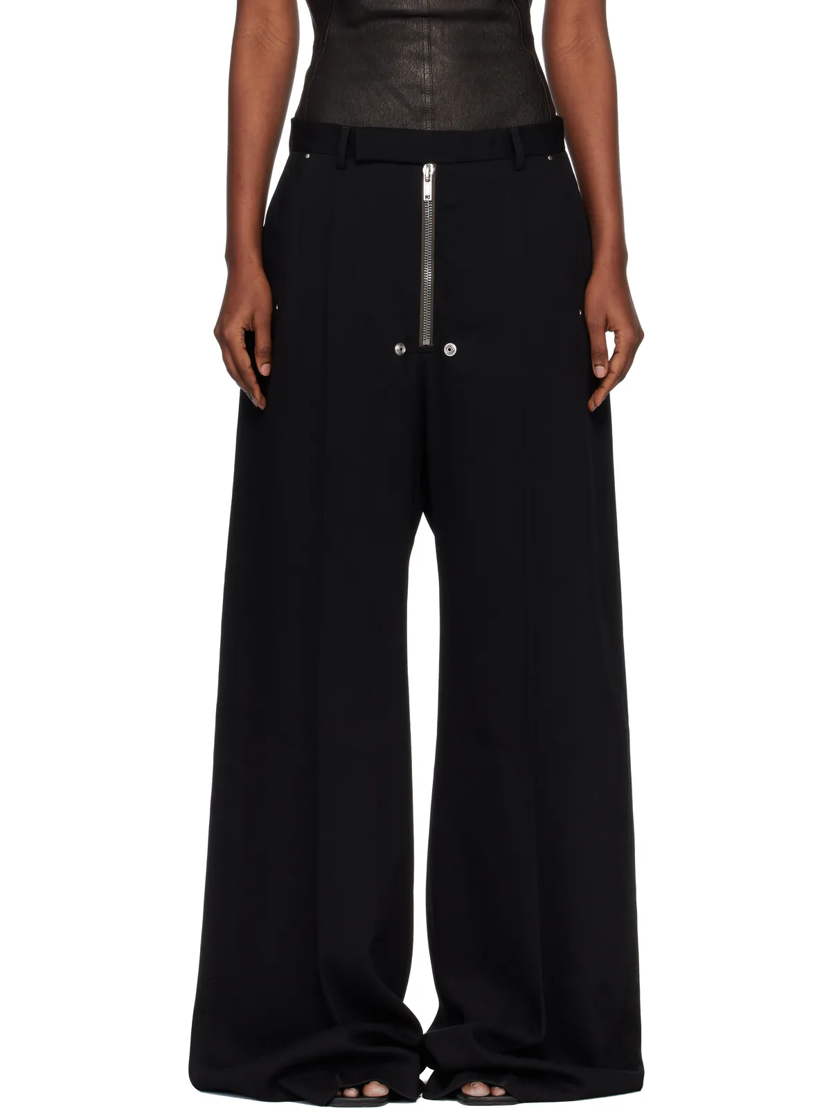 Rick Owens Tailored Wide Belas トラウザーズ - 画像1