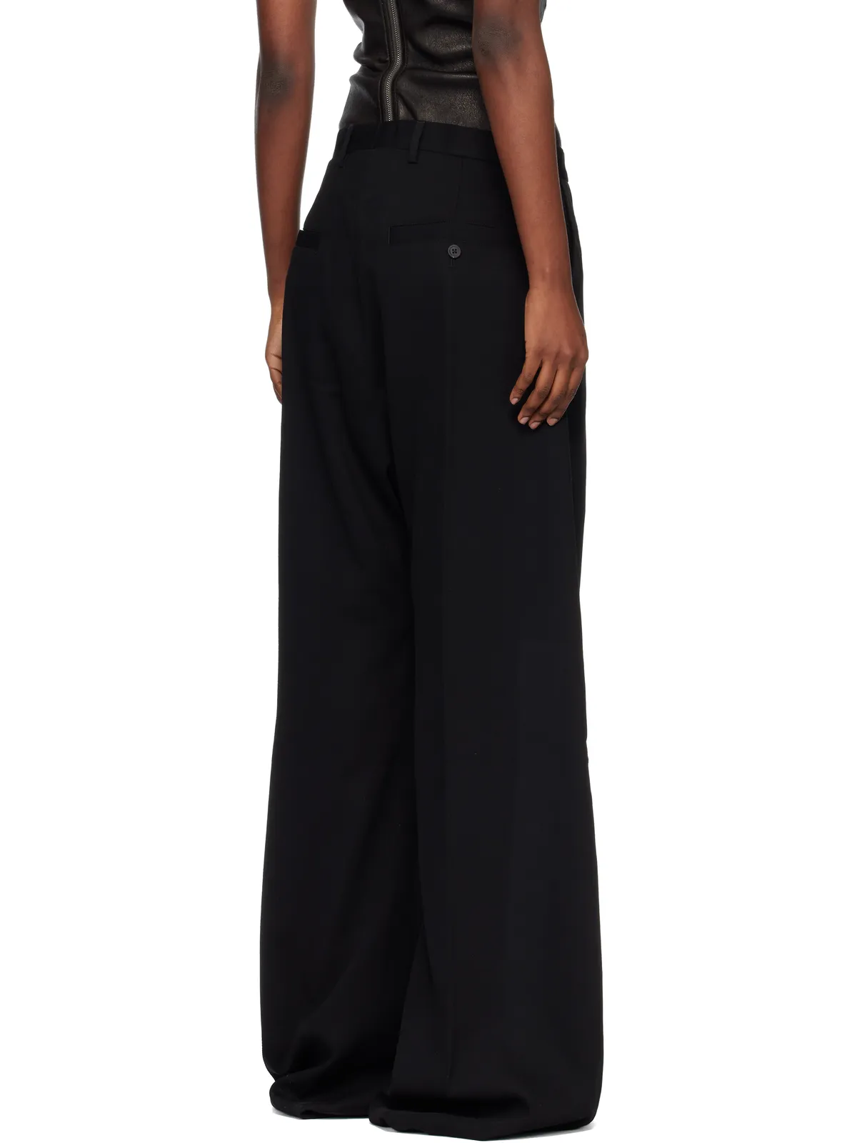 Rick Owens Tailored Wide Belas トラウザーズ - 画像3