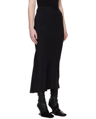 Rick Owens Temple Calf Bias ミディアムスカート - サムネイル2