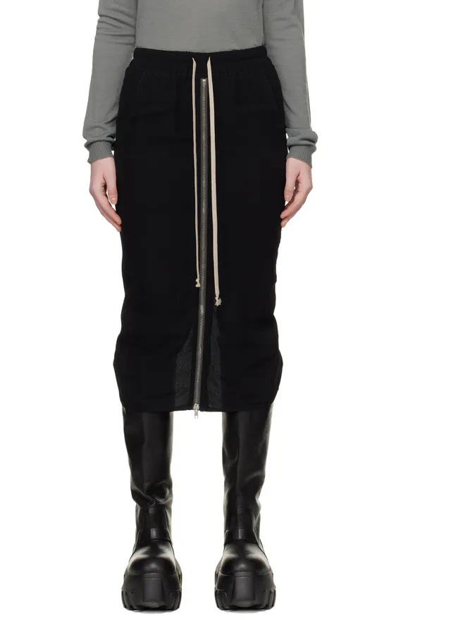 Rick Owens Rick Owens Temple Zipped Short Pillar ミディアムスカートの商品画像
