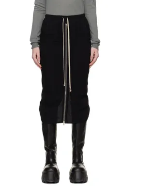Rick Owens Temple Zipped Short Pillar ミディアムスカート - サムネイル1