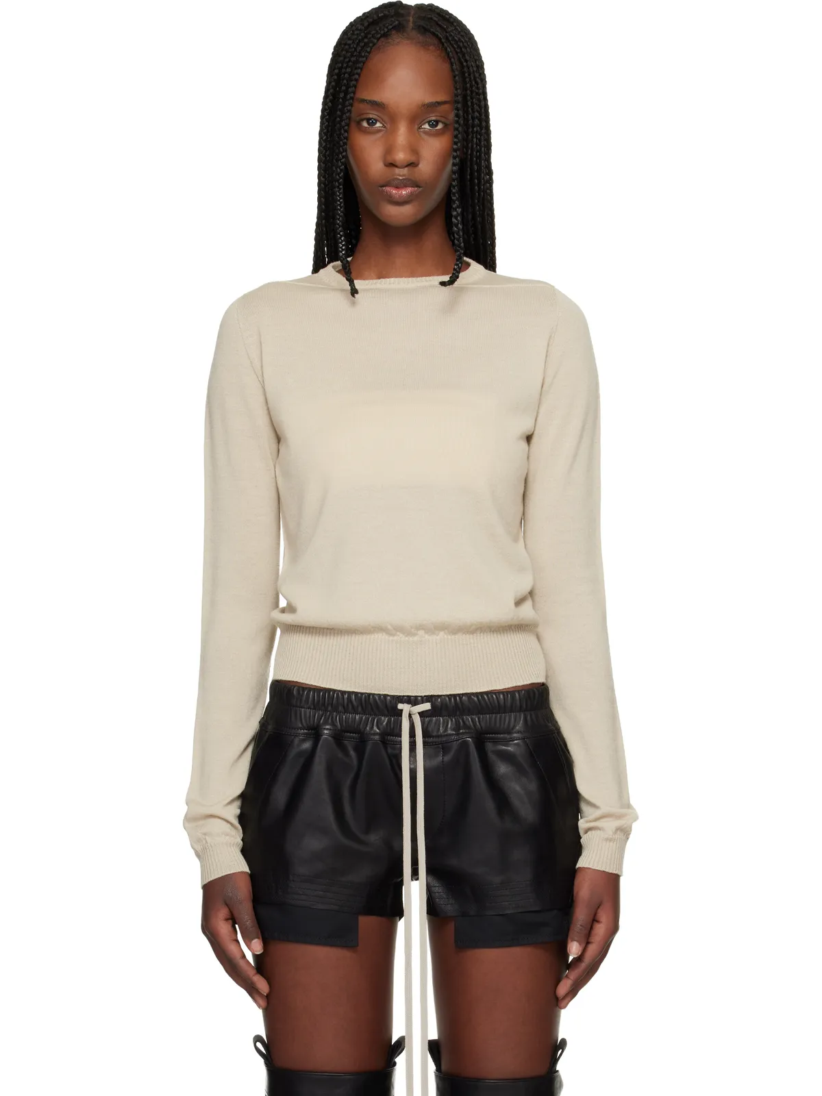 Rick Owens Temple Biker Level セーター - 画像1