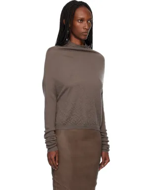 Rick Owens Temple LS Crater セーター - サムネイル2