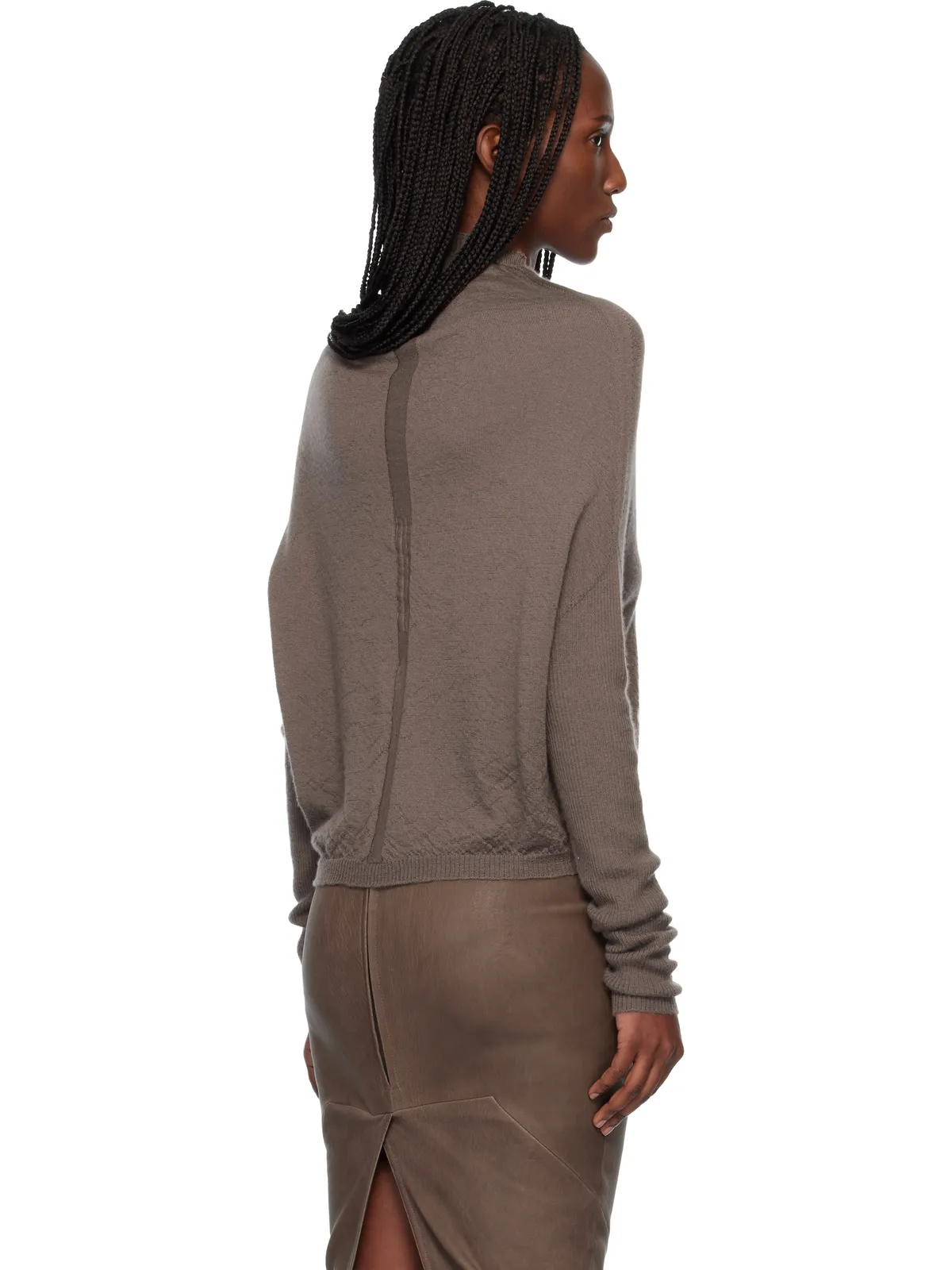 Rick Owens Temple LS Crater セーター - 画像3