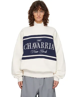 Willy Chavarria 'Chavarria' Stripe Gilroy スウェットシャツ - サムネイル1