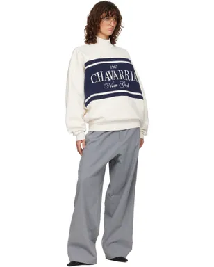 Willy Chavarria 'Chavarria' Stripe Gilroy スウェットシャツ - サムネイル4