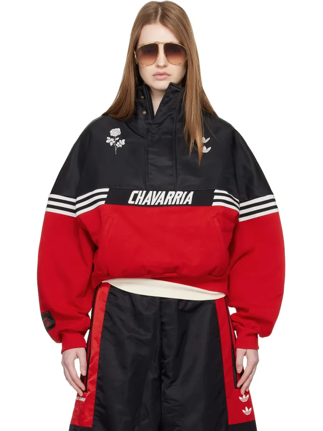 Willy Chavarria Willy Chavarria adidas Originalsエディション Gomez ハーフジップ ジャケットの商品画像