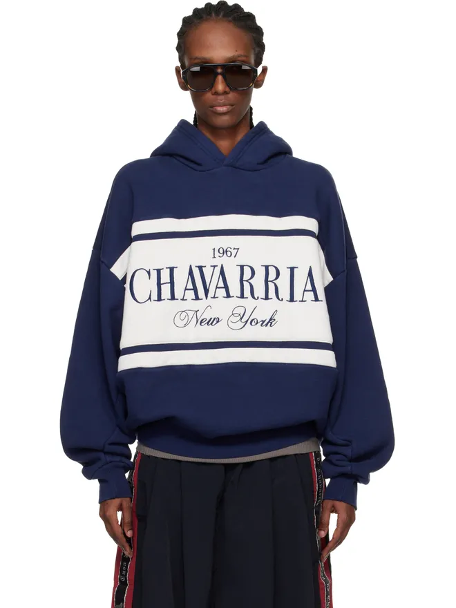 Willy Chavarria Willy Chavarria 'Chavarria' Stripe Gilroy フーディの商品画像