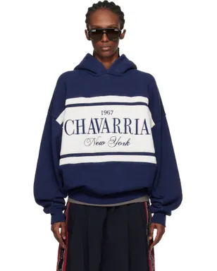 Willy Chavarria 'Chavarria' Stripe Gilroy フーディ - サムネイル1