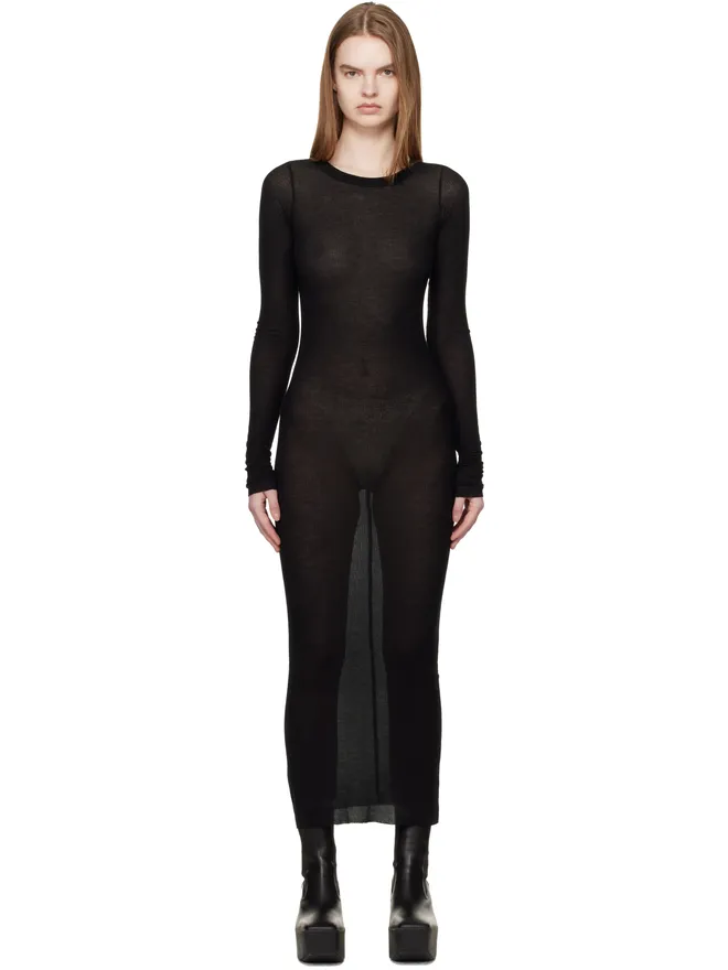 Rick Owens Rick Owens Temple Rib LS ミディアムワンピースの商品画像