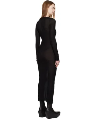 Rick Owens Temple Rib LS ミディアムワンピース - サムネイル3