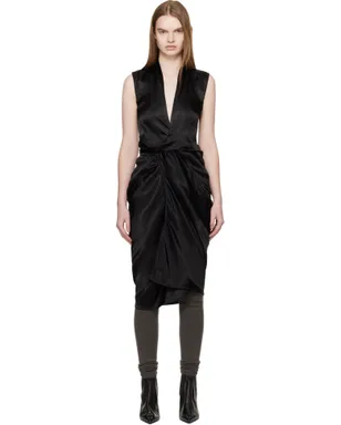 Rick Owens Temple Wrap SL ミディアムドレス - サムネイル1