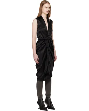 Rick Owens Temple Wrap SL ミディアムドレス - サムネイル2