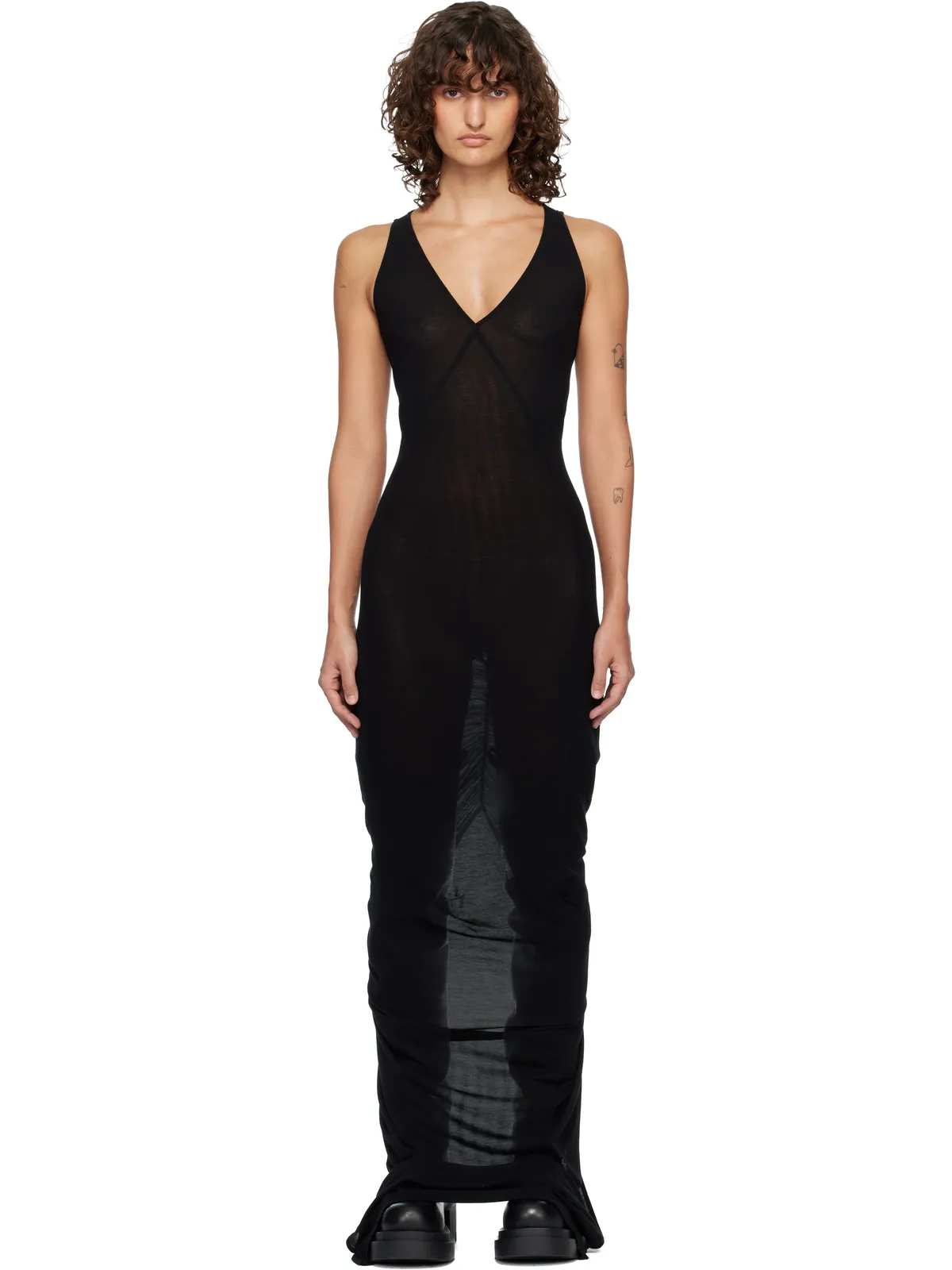 Rick Owens Temple V Tank マキシドレス - 画像1