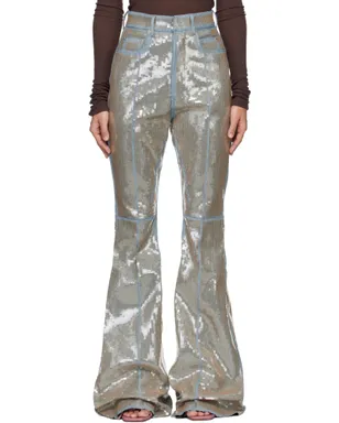 Rick Owens Temple Bolan ブーツカット ジーンズ - サムネイル1