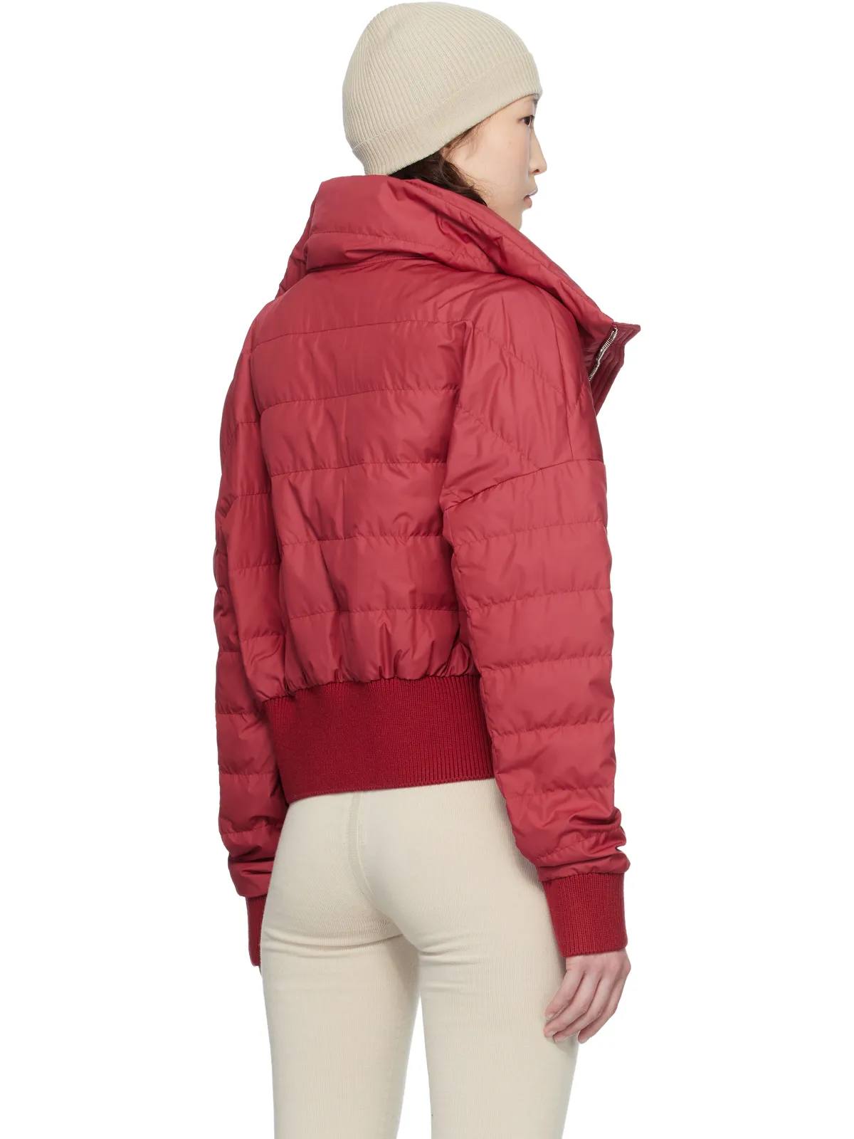 Rick Owens Moncler + Rick Owens クロップド ダウンジャケット - 画像3