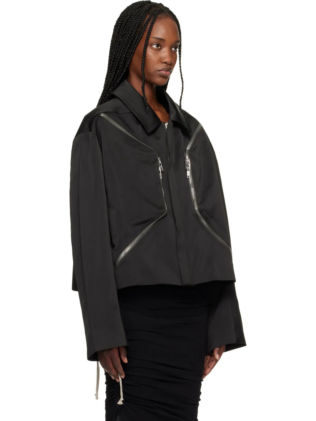 Rick Owens Temple Heizer Mac ジャケット - 画像2