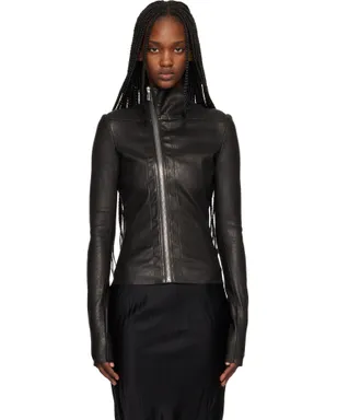 Rick Owens Temple Gary レザージャケット - サムネイル1