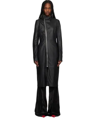 Rick Owens Temple Gary レザーコート - サムネイル1