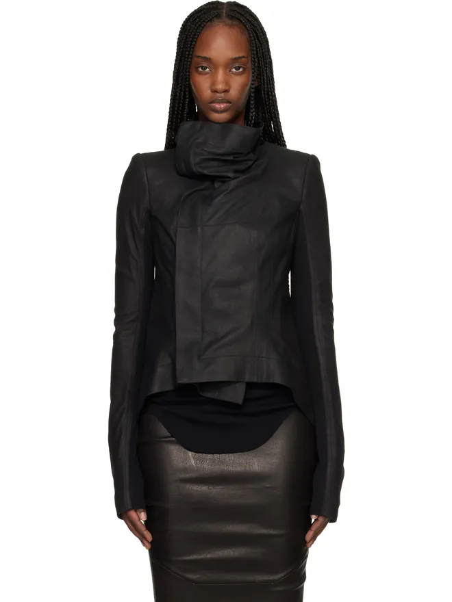 Rick Owens Rick Owens Temple Naska レザージャケットの商品画像