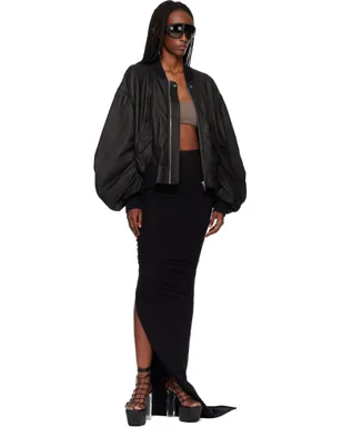 Rick Owens Temple Secchia フライト レザージャケット - サムネイル4