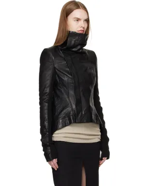 Rick Owens Temple Naska Biker レザージャケット - サムネイル2
