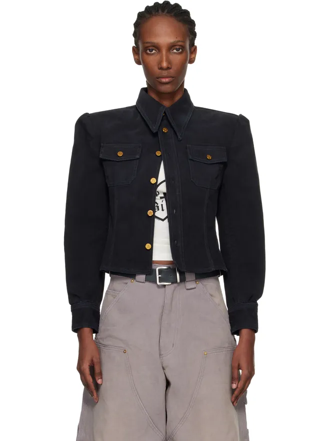 Willy Chavarria Willy Chavarria Chavela L/S デニムシャツの商品画像