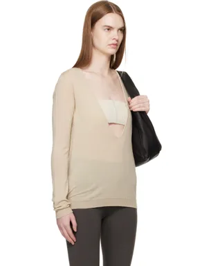 Rick Owens Temple Extreme Vネック プルオーバー - サムネイル2