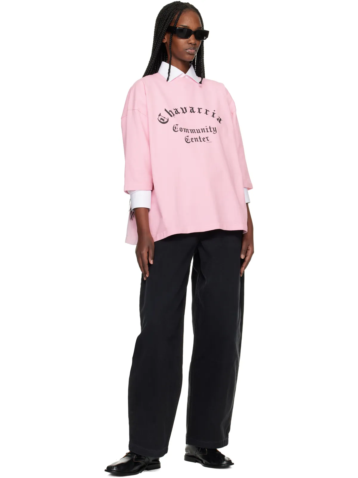 Willy Chavarria 'Chavarria Community Center' Buffalo Tシャツ - 画像4