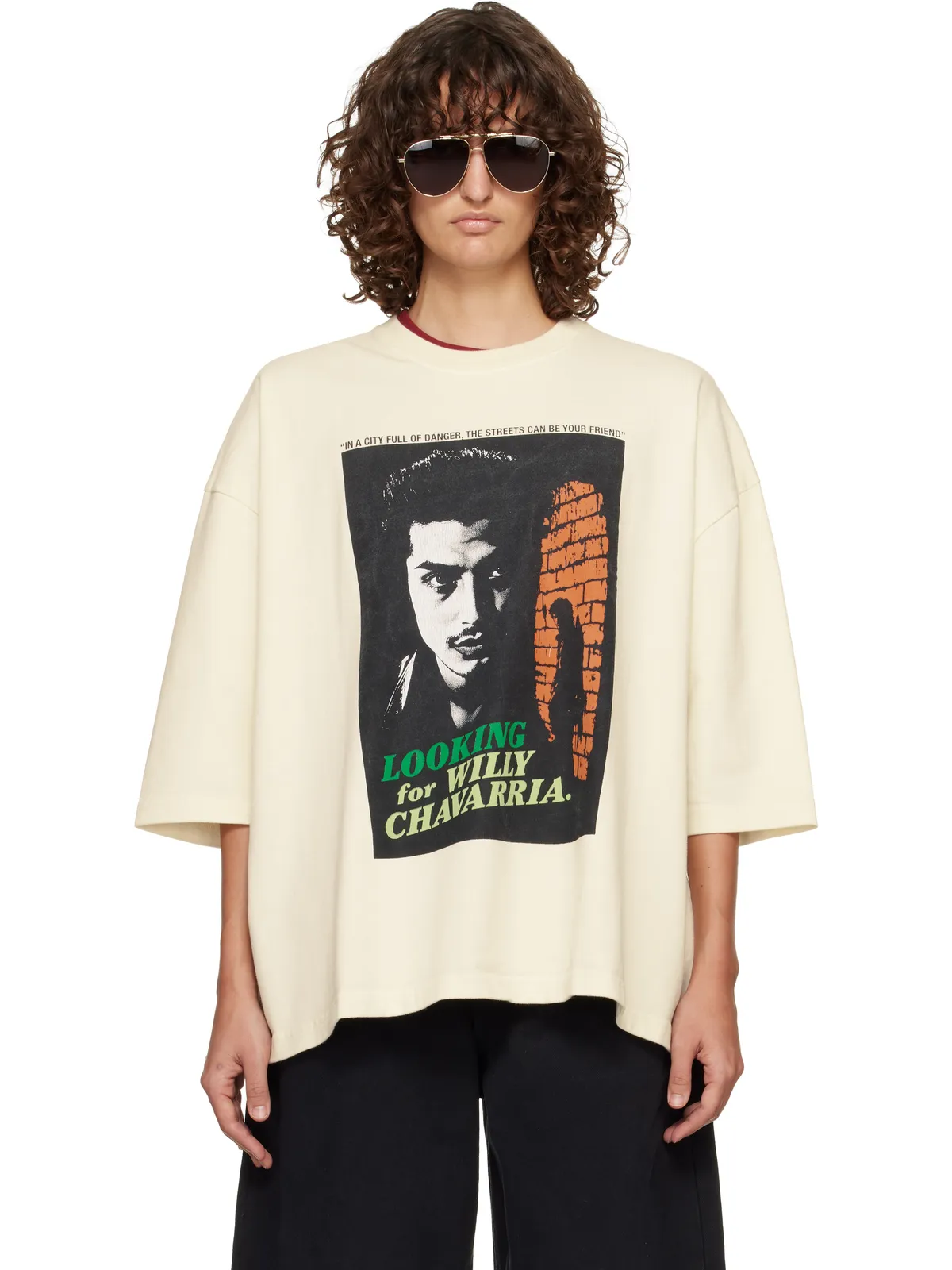Willy Chavarria 'Looking For Willy' Northsider Tシャツ - 画像1
