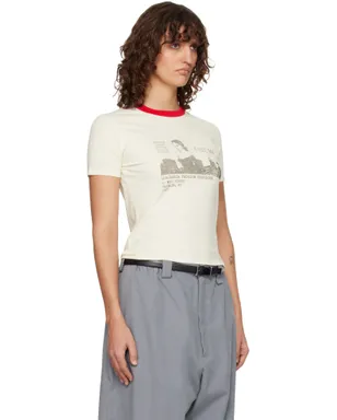 Willy Chavarria 'Call Girl' リンガーTシャツ - サムネイル2