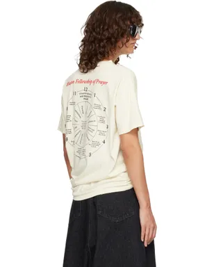 Willy Chavarria 'Keep Praying Bitches' Easy Tシャツ - サムネイル3